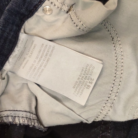 LIGHTLY USED SIGNATURE LEVI STRAUSS AND CO CURVY BOOT CUT 16 S/C - Picture 9 of 12